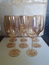 Lot de 8 grands verres à vin