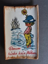 Plaque Goebel humoristique