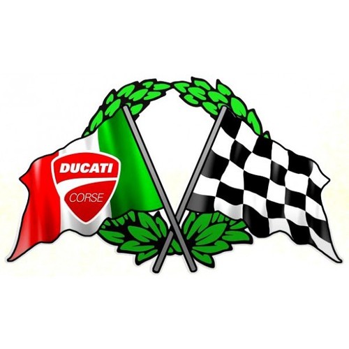 Ducati corse flags - ducati,