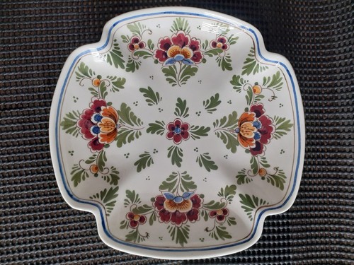 Plat delft porcelaine - plat,