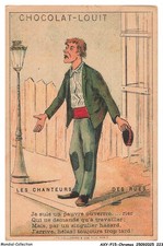 AXYP15-1143-CHROMOS - Chocolat louit - Les chanteurs des rues