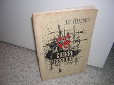1961.guerre ironique / Villeroy.envoi autographe.N°.39-45.Beauvais Oflag