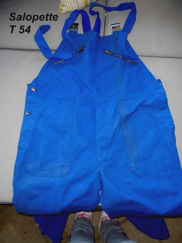Ancienne salopette travail - ancienne,