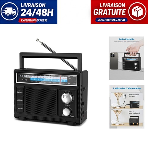 Prunus 136 radio portable - radio,