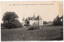 Old postcard 35 - Sixt (Ille et Vilaine) - 4516. Trégaret Park and Castle