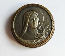 (80) Antique Religious Medal / Token (Silver)