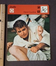 1979 Sportscaster Judo Henri Courtine Great Captain Emperor Of the Tatamis Card