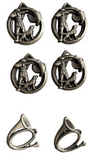 Lot boutons anciens Chasse à