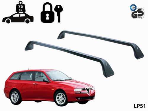 Barres toit pour alfa - barres,