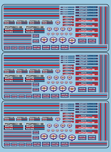 Décalcomanie decals martini - décalcomanie,