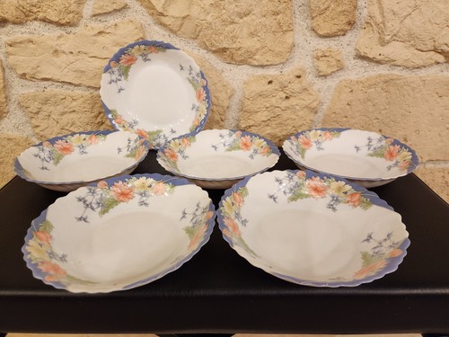 Lot assiettes creuses - 6,