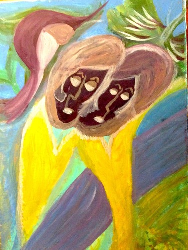 Tableau art brut - art,