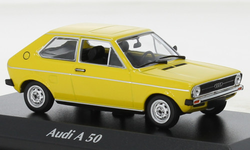 Audi jaune 1975 1 43 - audi, 50