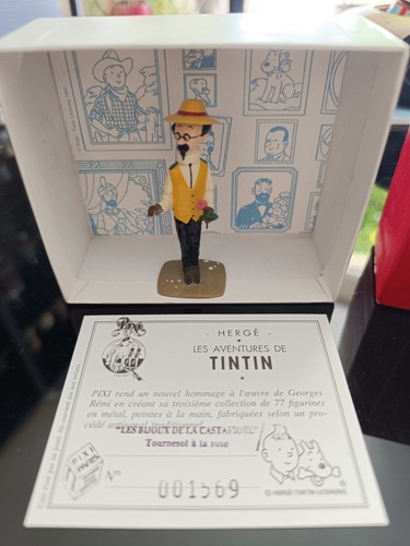 Figurine professeur tournesol - figurine,