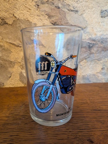 Verre moutarde moto - moutarde,