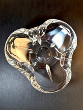 Coupelle en cristal signée