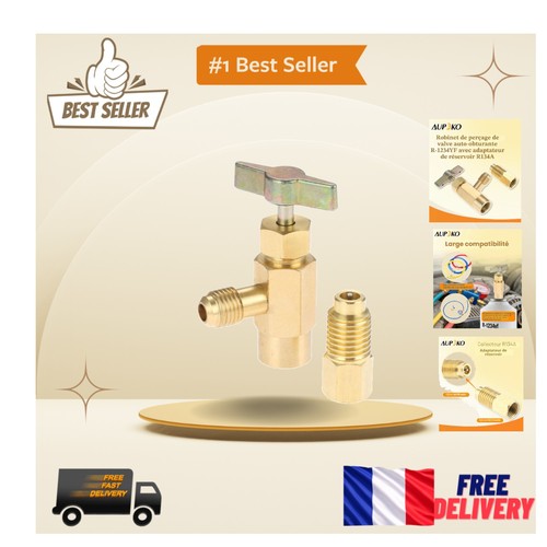Robinet r1234yf auto scellant - r1234yf, auto-scellant