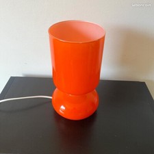 lampe orange rare VINTAGE
