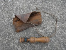 1880 1914 Trousse a Couture Francaise Reglementaire en cuir Piou Piou