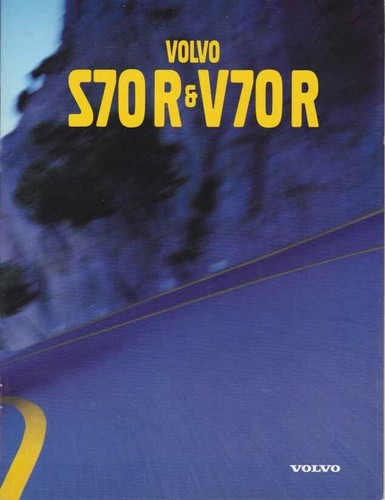 Catalogue brochure volvo - brochure, s70r