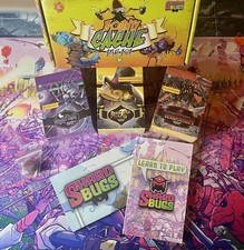 Shard Bugs TCG First Bounty Cache Splat Box Opened Bonus Playmat LOT