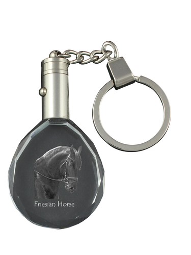 Porte clés cristal avec - porte-clés, en