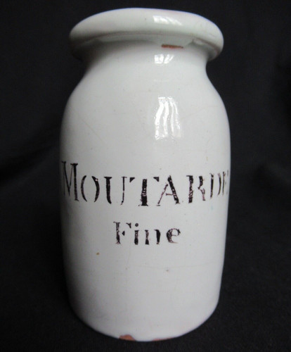 Ancien pot moutarde - ancien, eme