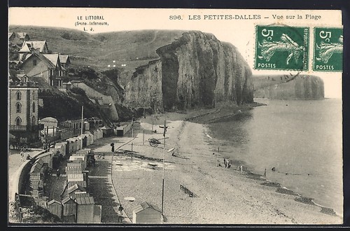 Cpa les petites - les, vue