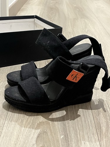 Sandales compensées calvin - compensées,