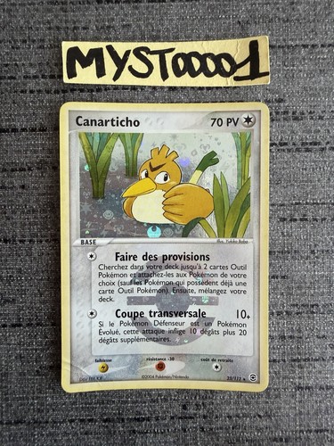 Carte pokémon canarticho - carte,
