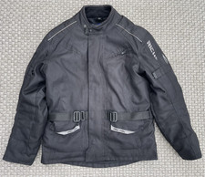 Richa Jacket Men's Black Textile Motorcycle Motorbike Biker Armour Size XXL