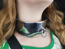 Posture collar, heavy Bondage, Slave Metal Choker Restraint Shackle BDSM, Goth