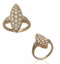 Bague MARQUISE ZIRCONIUM