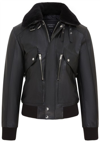 Veste aviateur bomber - bomber, cuir