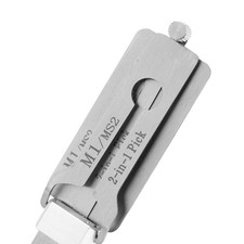 M1/MS2 Key Decoder  For Key Picking Hook Tool Stainless Steel 2 in 1