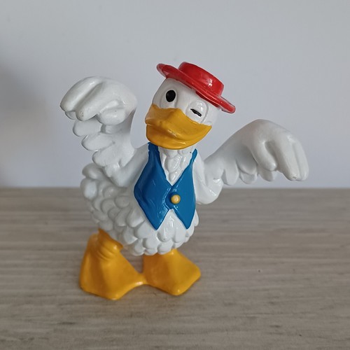 Dancing duck figurine pvc - figurine,