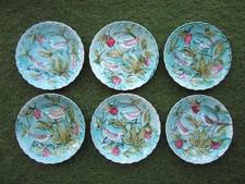 Six belles assiettes en