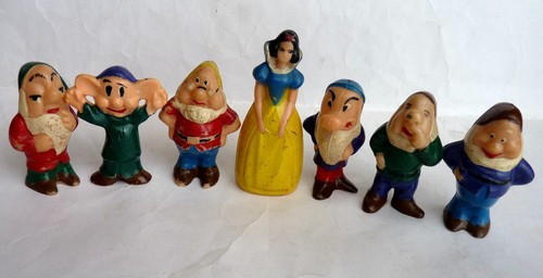 Tres rare lot figurines - lot, 7
