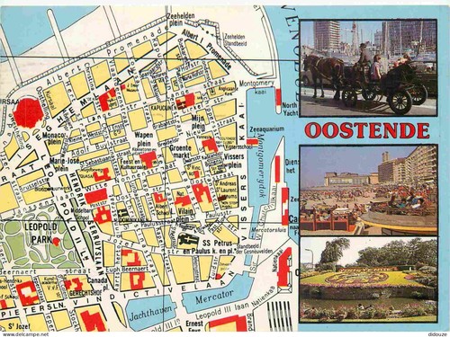 Carte postale belgique - -,