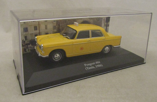 Voiture taxi peugeot - 1/43,