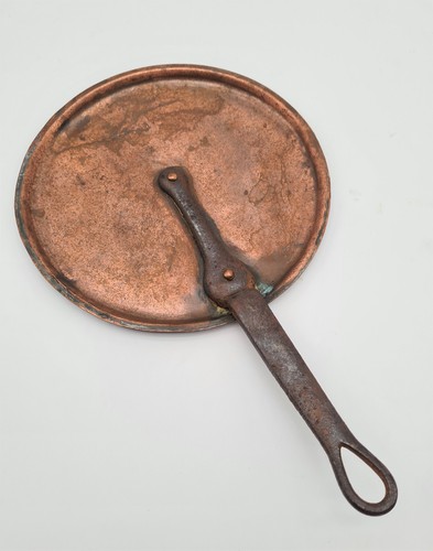 Ancien couvercle cuivre - ancien,