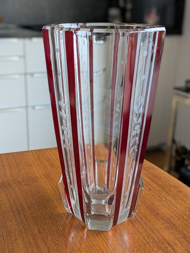 Vase art déco verrerie - déco, /