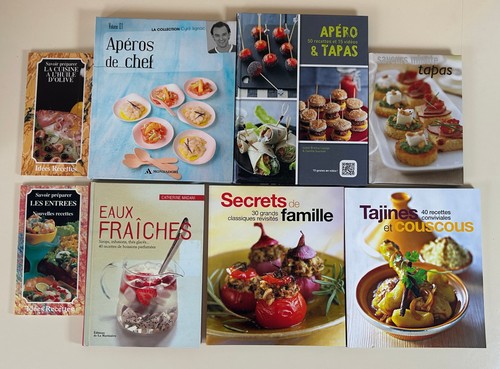 Lot livres recettes - lot, recettes/