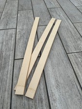 Lot de 3 Lattes pour Sommier lit ou clic-clac - 63x3,8x0,8cm