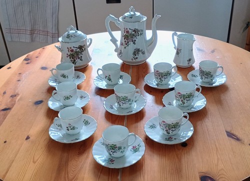 Service café porcelaine - café,