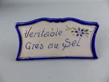 Présentoir publicitaire de magasin POTERIES BETSCHDORF véritable grès de sel