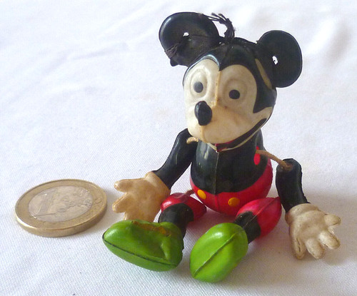 Ancien petit mickey articulé - ancien,