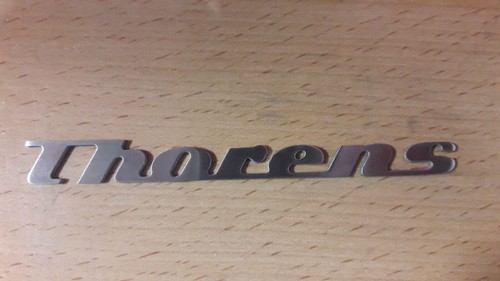 Logo thorens alu - logo, 15/10eme