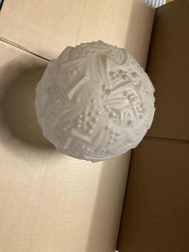 Globe verre opalisant - globe, ,