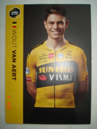 Cyclisme carte wout van - wout, aert